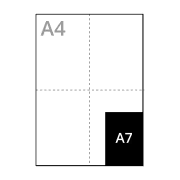 A7 (74 x 105 mm)
